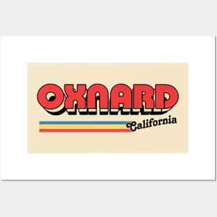 Oxnard, CA \/\/\/\ Retro Typography Design Posters and Art